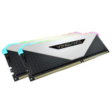 Corsair Vengeance RGB RT 32 Go (2 x 16 Go) DDR4 3200 MHz CL16 - Blanc