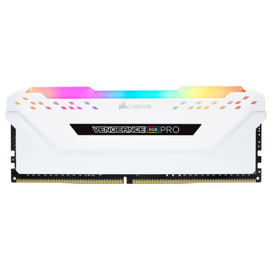 Corsair Vengeance RGB PRO Series 16 Go (2x 8 Go) DDR4 3200 MHz CL16 Blanc