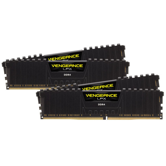 Corsair Vengeance LPX Series Low Profile 64 Go (4 x 16 Go) DDR4 3200 MHz CL16