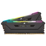 Corsair Vengeance RGB PRO SL Series 64 Go (2 x 32 Go) DDR4 3200 MHz CL16 - Noir