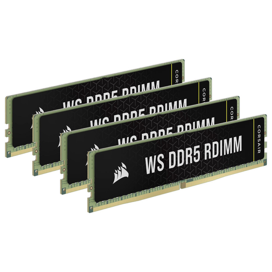RAM PC Corsair WS DDR5 RDIMM 64 Go (4 x 16 Go) 5600 MHz CL40