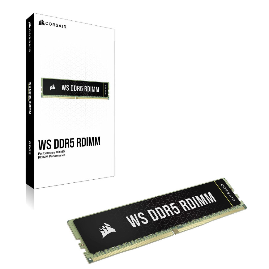 RAM PC Corsair WS DDR5 RDIMM 64 Go (4 x 16 Go) 5600 MHz CL40