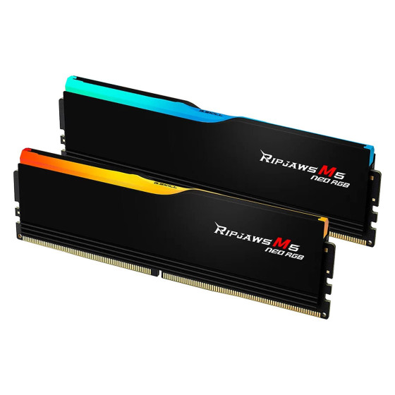 G.Skill Ripjaws M5 Neo RGB 32 Go (2 x 16 Go) DDR5 6000 MHz CL30 - Noir