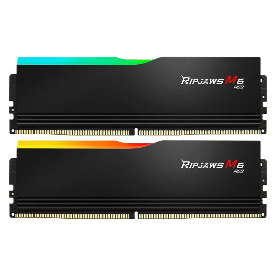 G.Skill Ripjaws M5 RGB 32 Go (2 x 16 Go) DDR5 6000 MHz CL36 - Noir