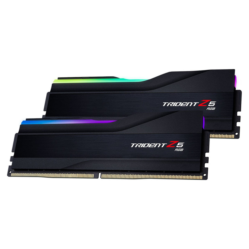G.Skill Trident Z5 RGB 32 Go (2 x 16 Go) DDR5 6000 MHz CL30 - Noir