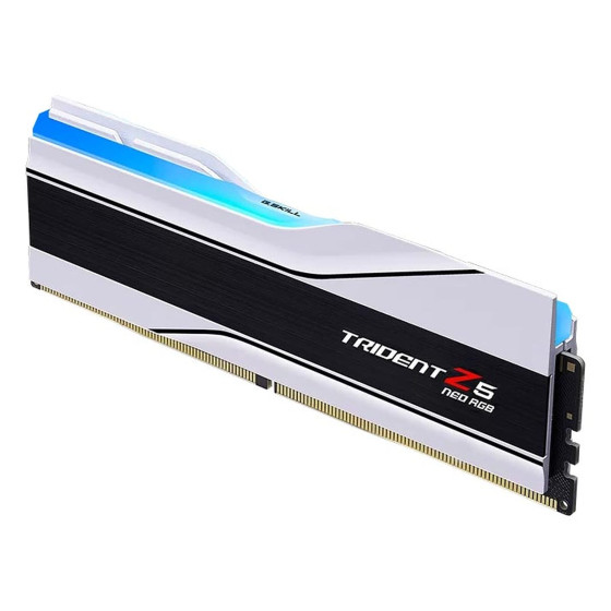 G.Skill Trident Z5 Neo RGB Series 48 Go (2x 24 Go) DDR5 6000 MHz CL28 - Blanc