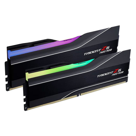 G.Skill Trident Z5 Neo RGB Series 64 Go (2 x 32 Go) DDR5 6000 MHz CL26 - Noir