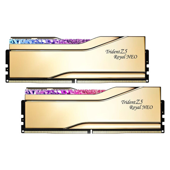 G.Skill Trident Z5 Royal Neo 32 Go (2 x 16 Go) DDR5 6000 MHz CL28 - Or