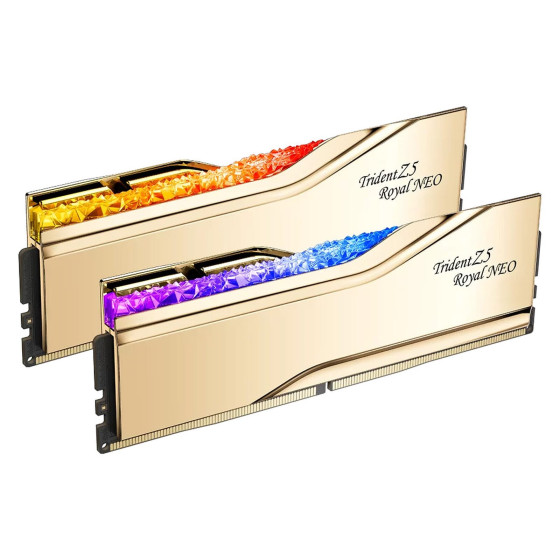 G.Skill Trident Z5 Royal Neo 48 Go (2 x 24 Go) DDR5 6000 MHz CL28 - Or