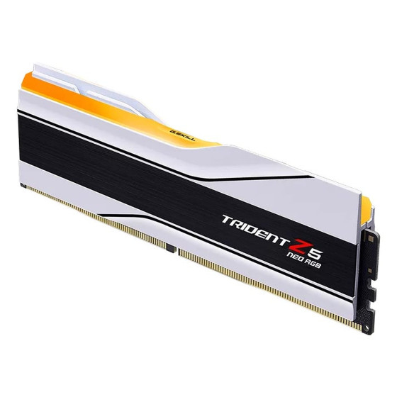 G.Skill Trident Z5 Neo RGB Series 32 Go (2 x 16 Go) DDR5 6000 MHz CL26 - Blanc