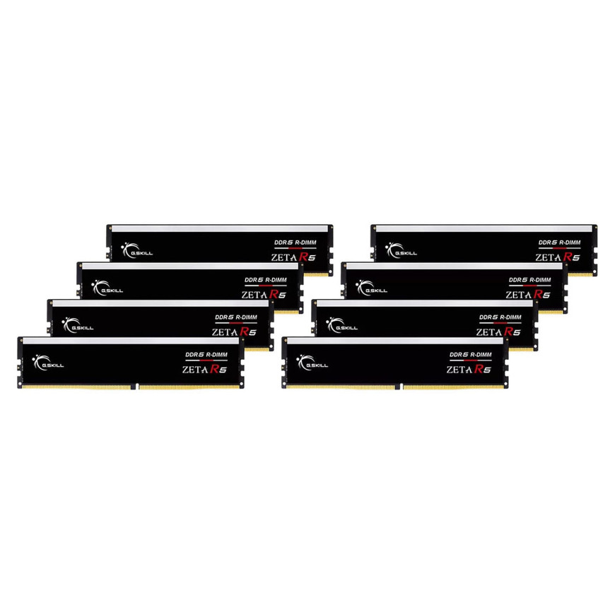 RAM PC G.Skill Zeta R5 384 Go (8 x 48 Go) DDR5 ECC Registered 6400 MHz CL32