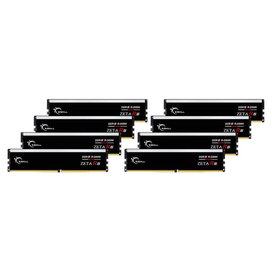 RAM PC G.Skill Zeta R5 256 Go (8 x 32 Go) DDR5 ECC Registered 6000 MHz CL30