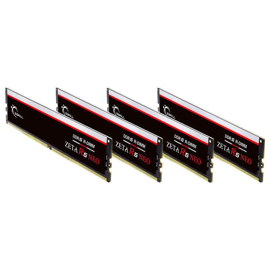 RAM PC G.Skill Zeta R5 Neo 128 Go (4 x 32 Go) DDR5 ECC Registered 6400 MHz CL32