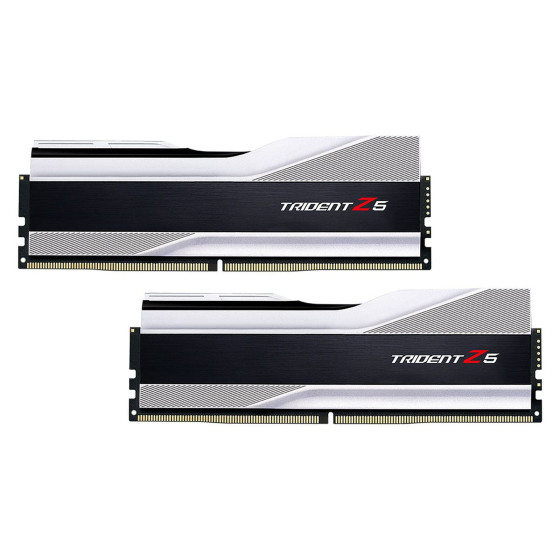 G.Skill Trident Z5 32 Go (2 x 16 Go) DDR5 6400 MHz CL32 - Argent