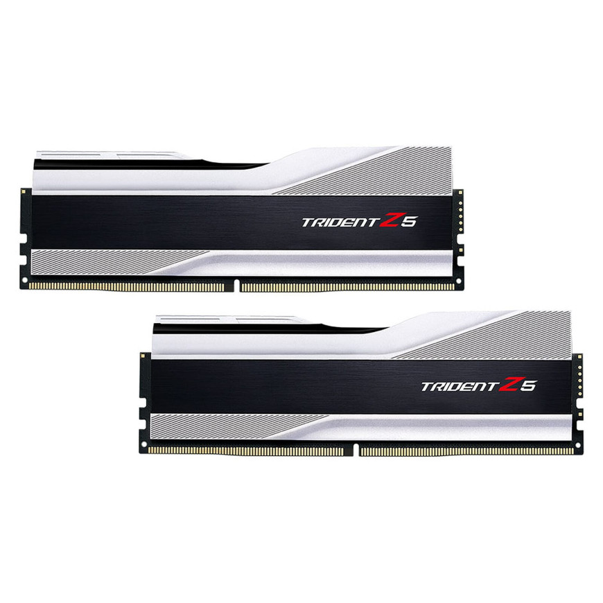 G.Skill Trident Z5 32 Go (2 x 16 Go) DDR5 6400 MHz CL32 - Argent