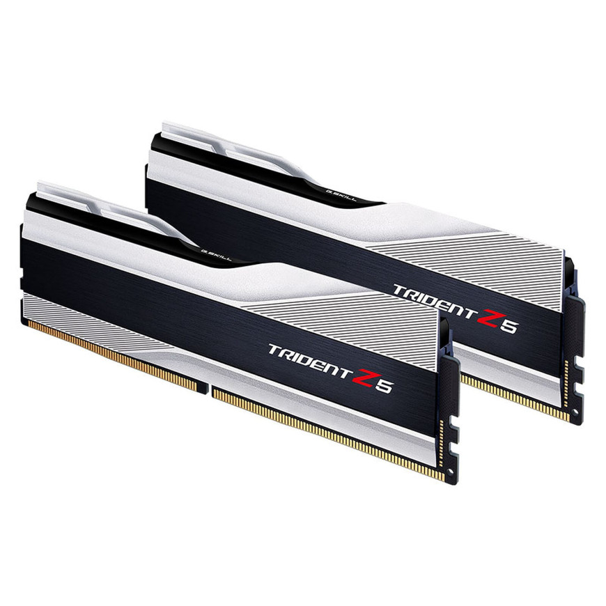 G.Skill Trident Z5 32 Go (2 x 16 Go) DDR5 6400 MHz CL32 - Argent