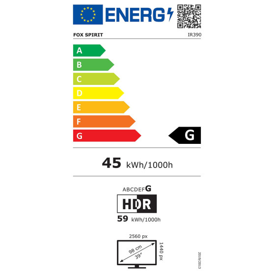Fox Spirit 38.5" LED - IR390