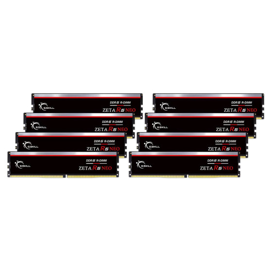 RAM PC G.Skill Zeta R5 Neo 384 Go (8 x 48 Go) DDR5 ECC Registered 6400 MHz CL32