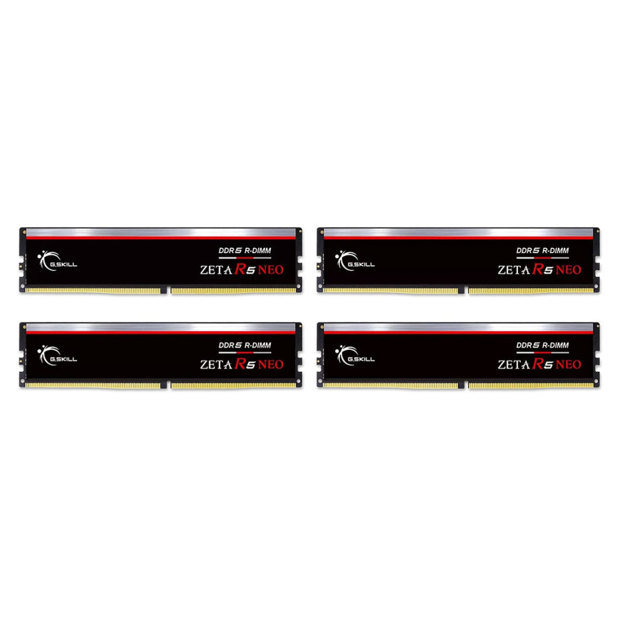 RAM PC G.Skill Zeta R5 Neo 192 Go (4 x 48 Go) DDR5 ECC Registered 6400 MHz CL32