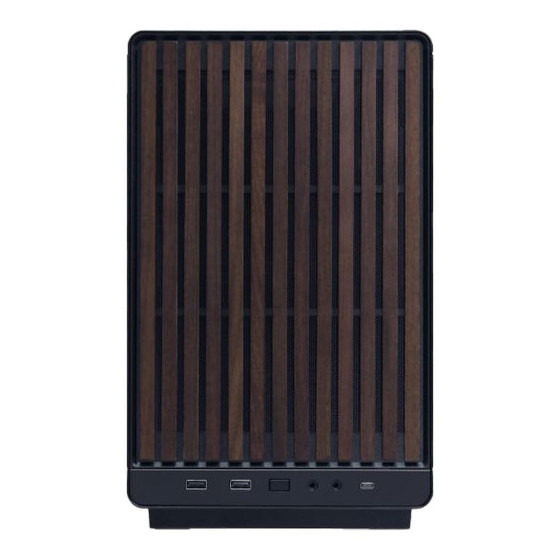 Lian Li A3-mATX (Noir/Bois Foncé)