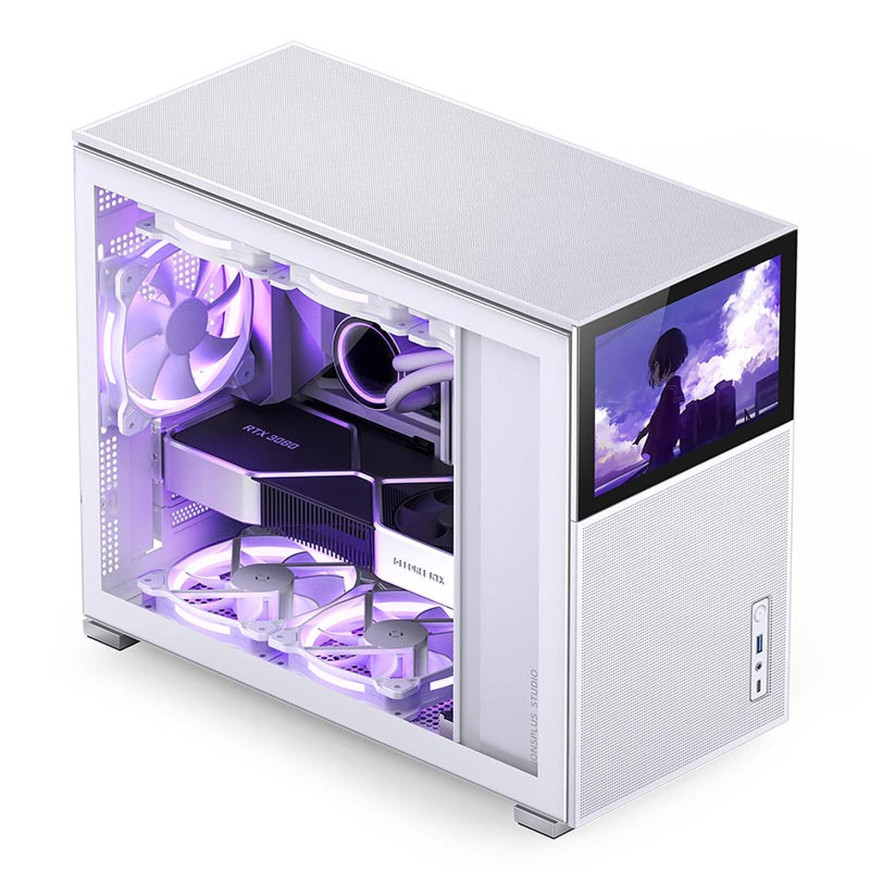 Jonsbo D31 MESH Screen Blanc