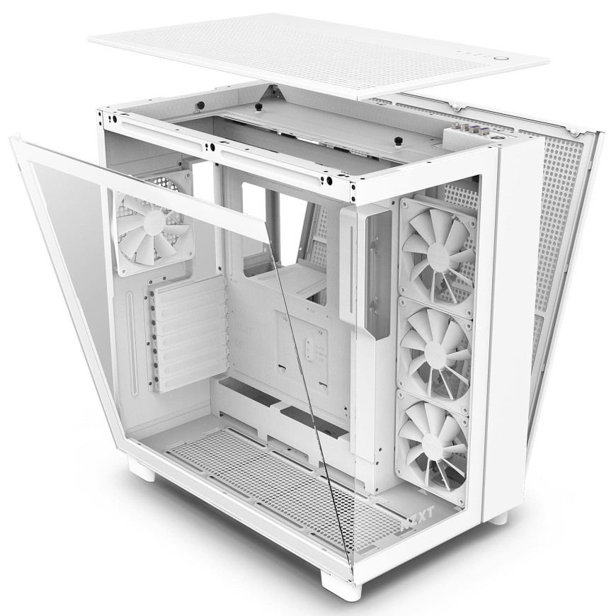 NZXT H9 Flow Blanc
