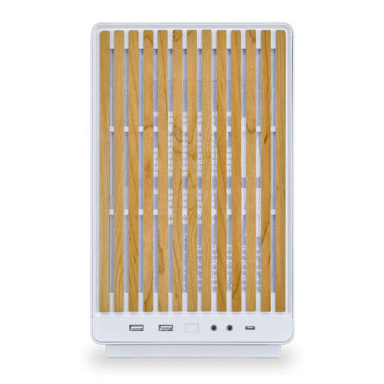 Lian Li A3-mATX (Blanc/Bois Clair)