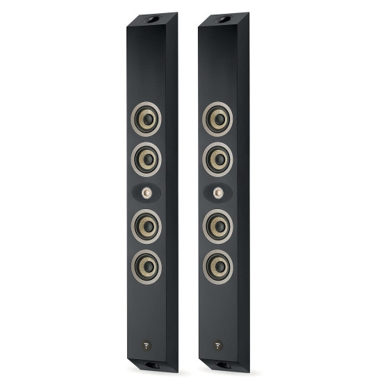 Focal On Wall 302 Noir (la paire)