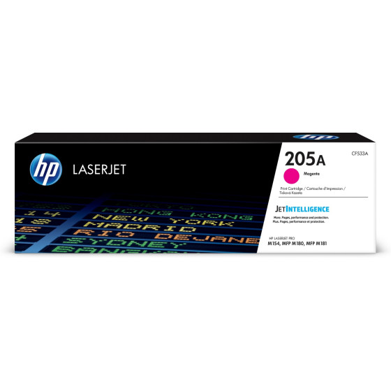 Toner HP 205A magenta (CF533A) - HP LaserJet d'origine