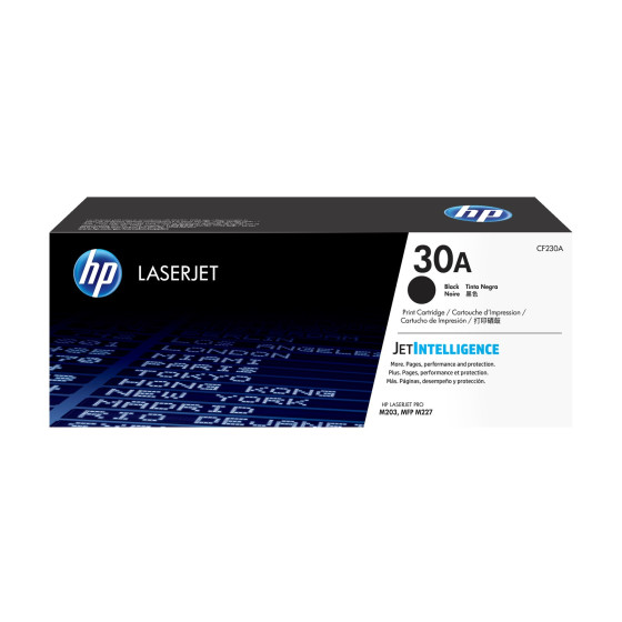Toner HP 30A noir (CF230A) - HP LaserJet d'origine