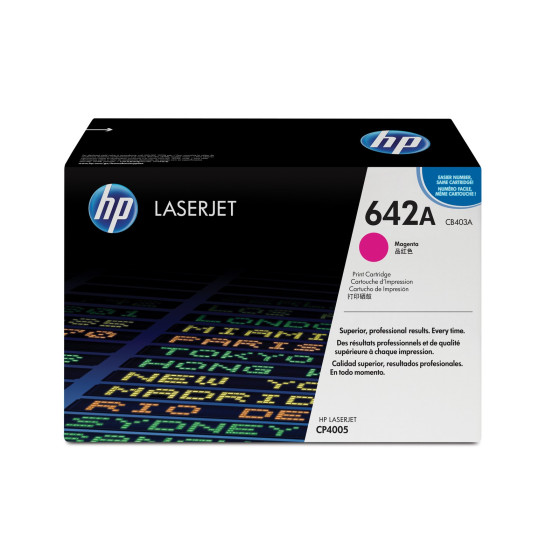 Toner HP 642A magenta (CB403A) - HP LaserJet d'origine