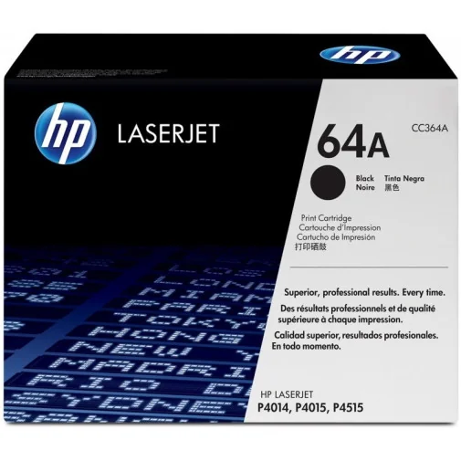 HP 64A NOIR (CC364A) - TONER HP LASERJET D'ORIGINE - Toner Original - Rightech - le bon choix