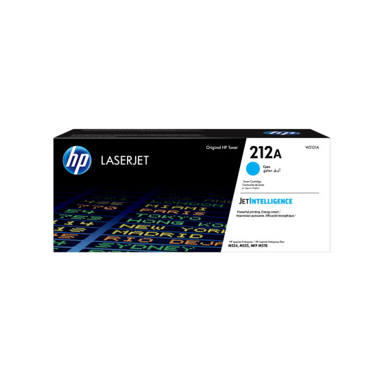 Toner HP 212A cyan - HP LaserJet d'origine (W2121A)