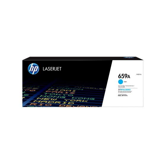 Toner HP 659A cyan (W2011A) - HP LaserJet d'origine