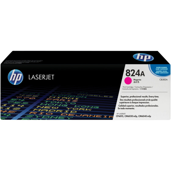 Toner HP 824A magenta (CB383A) - HP LaserJet d'origine