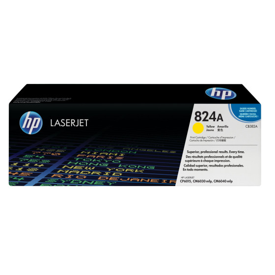 Toner HP 824A jaune (CB382A) - HP LaserJet d'origine