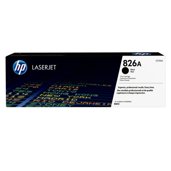 Toner HP 826A noir (CF310A) - HP LaserJet d'origine
