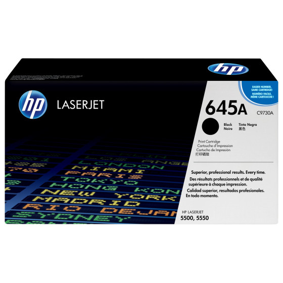 Toner HP 645A noir (C9730A) - HP LaserJet d'origine