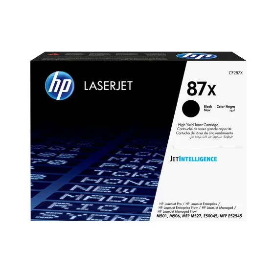 Toner HP 87X noir (CF287X) - grande capacité HP LaserJet d'origine