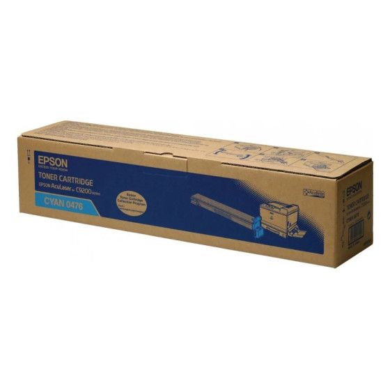 Toner Epson 0476 cyan - Epson d'origine (C13S050476)