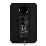 Thomson WS600DUO - Enceinte Bibliothèque Stéréo Bois Noir avec Télécommande