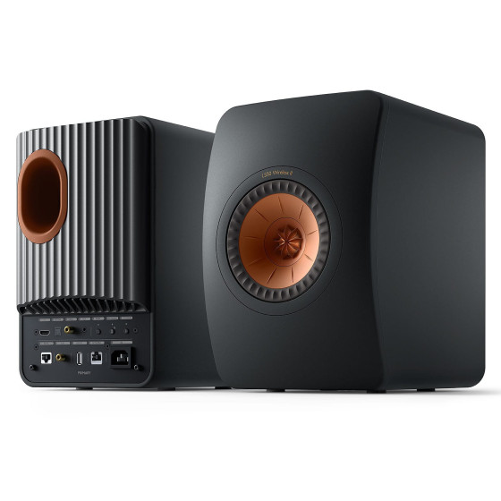KEF LS50 Wireless II Noir Carbone