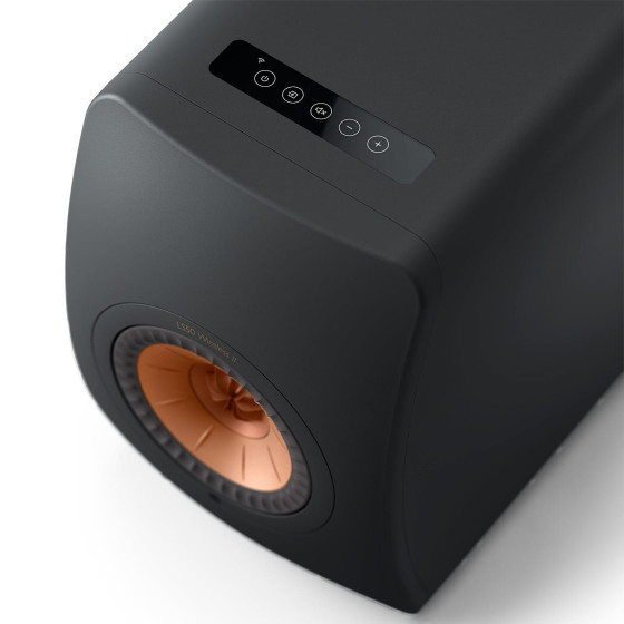 KEF LS50 Wireless II Noir Carbone