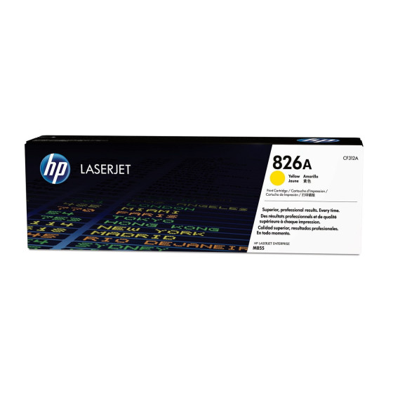 Toner HP 826A jaune (CF312A) - HP LaserJet d'origine