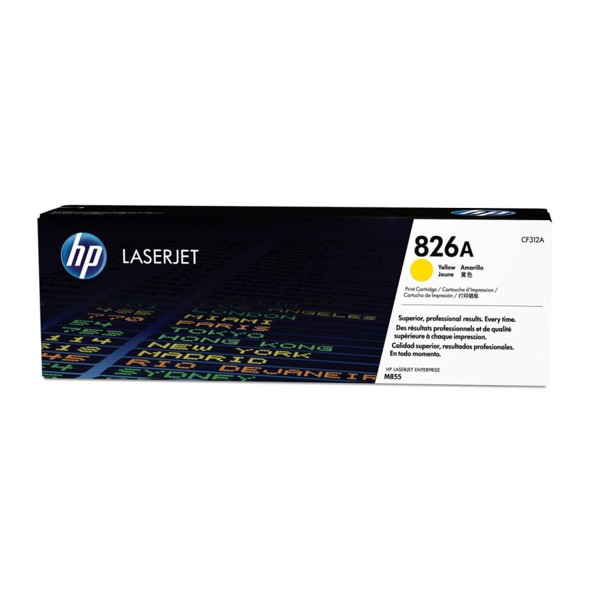 Toner HP 826A jaune (CF312A) - HP LaserJet d'origine