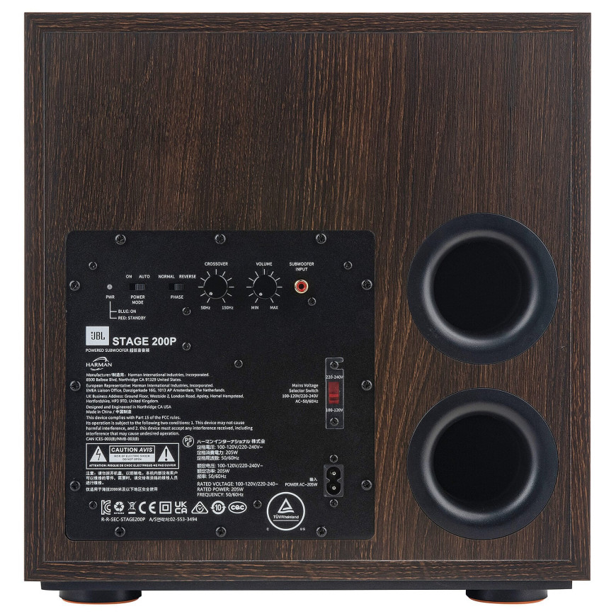 JBL 200P Stage 2 - Espresso