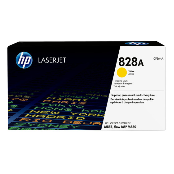Tambour HP 828A jaune (CF364A) - d'imagerie HP LaserJet d'origine