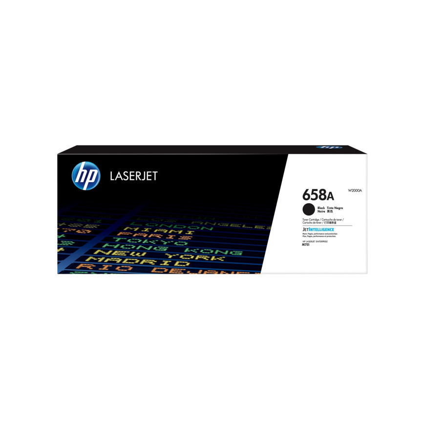 Toner HP 658A noir (W2000A) - HP LaserJet d'origine