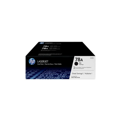 HP 78A NOIR (CE278AF) - PACK DE 2 TONERS HP LASERJET D'ORIGINE - Toner Original - Rightech - le bon choix