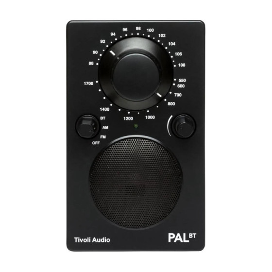 Tivoli Audio Radio AM/FM Bluetooth 5.1 Portable Noir